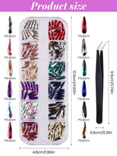 Load image into Gallery viewer, KALOLARY Long Oval Diamond Rhinestones