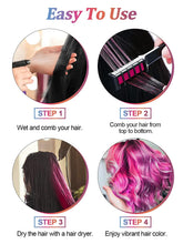 Load image into Gallery viewer, Kalolary Pink Hair Chalk Comb 10 PCS