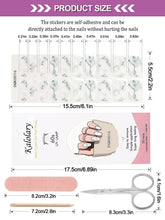 Load image into Gallery viewer, Kalolary Marble Series Nail Gel Polish Strips 20 PCS