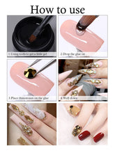 Load image into Gallery viewer, KALOLARY Mineral Gold Diamond Rhinestones