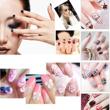 Load image into Gallery viewer, Kalolary 6Pcs Pink Acrylic Nail Brush with 2Pcs Nail Art Dappen Dish Set