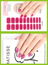 Load image into Gallery viewer, Kalolary Purple Glitter Series Nail Gel Polish Strips 20 PCS