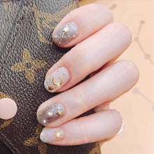 Load image into Gallery viewer, KALOLARY 12 Sheets Metallic Self-Adhesive Nail Stickers