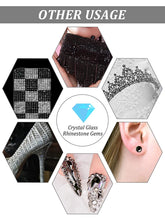 Load image into Gallery viewer, KALOLARY Mineral Black Diamond Rhinestones