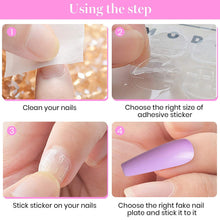 Load image into Gallery viewer, Kalolary Long Coffin False Nails 240PCS($0.05/pcs)