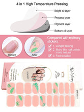 Load image into Gallery viewer, Kalolary Pink Tree Series Nail Gel Polish Strips 20 PCS