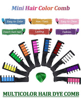 Load image into Gallery viewer, Kalolary Multicolor Hair Chalk Comb 10 PCS