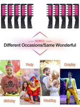 Load image into Gallery viewer, Kalolary Pink Hair Chalk Comb 10 PCS