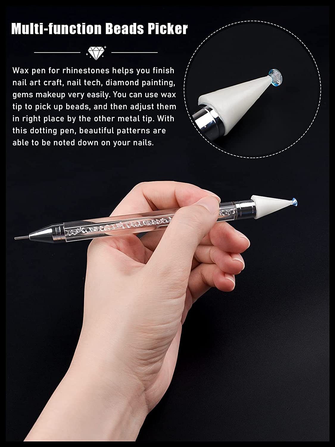 Kalolary Aurora Professional Nail Rhinestones Kit