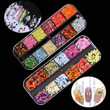 Load image into Gallery viewer, Kalolary 10 Boxes Nail Art Rhinestones