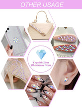Load image into Gallery viewer, KALOLARY AB Diamond Nail Rhinestones