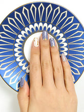 Load image into Gallery viewer, Kalolary Glod Foil Purple Series Nail Gel Polish Strips 20 PCS