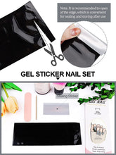 Load image into Gallery viewer, Kalolary Gray Series Nail Gel Polish Strips 20 PCS