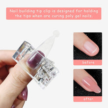 Load image into Gallery viewer, Kalolary 120PCS Gel Nail Extension Mold Tips with 50pcs Nail Art Forms Stickers