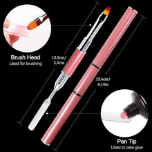 Load image into Gallery viewer, Kalolary 120PCS U Curve Nail Tips with 50pcs Nail Art Forms Stickers