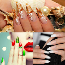 Load image into Gallery viewer, Kalolary 120PCS Clear Nail Dual Forms Tips Sets with 50pcs Nail Art Forms Stickers