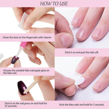 Load image into Gallery viewer, Kalolary Short Colorful False Nails 720 Pcs