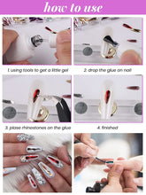 Load image into Gallery viewer, KALOLARY Long Oval Diamond Rhinestones