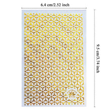 Load image into Gallery viewer, KALOLARY 12 Sheets Metallic Self-Adhesive Nail Stickers