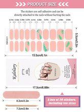 Load image into Gallery viewer, Kalolary Pink Tree Series Nail Gel Polish Strips 20 PCS