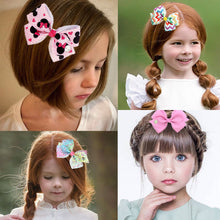 Load image into Gallery viewer, 12Pcs/Set JoJo Siwa Bows, Kalolary Hair Bows Alligator Clips for Girls Unicorn Grosgrain Ribbon Hair Barrettes Accessories, Ideal Gift for Toddler Girls