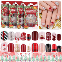 Load image into Gallery viewer, Kalolary Christmas False Nail 96 Pcs (C style)