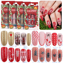 Load image into Gallery viewer, Kalolary Christmas False Nail 96 Pcs (A style)