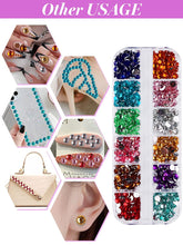 Load image into Gallery viewer, KALOLARY Round Diamond Rhinestones