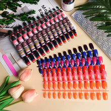 Load image into Gallery viewer, Kalolary Short Colorful False Nails 720 Pcs