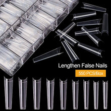 Load image into Gallery viewer, Kalolary XXL Long Coffin Nail Tips 550Pcs