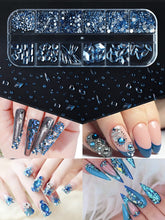 Load image into Gallery viewer, KALOLARY Light Blue Diamond Rhinestones
