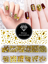 Load image into Gallery viewer, KALOLARY Lemon Yellow Diamond Rhinestones