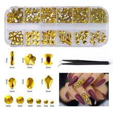 Load image into Gallery viewer, KALOLARY Lemon Yellow Diamond Rhinestones