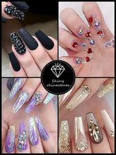 Load image into Gallery viewer, Kalolary Mix Color Professional Nail Rhinestones Kit