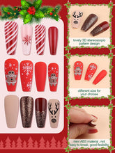 Load image into Gallery viewer, Kalolary Christmas False Nail 96 Pcs (B style)