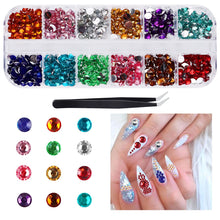 Load image into Gallery viewer, KALOLARY Round Diamond Rhinestones