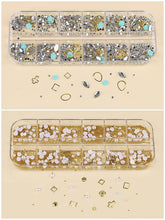 Load image into Gallery viewer, Kalolary 3D Mix-shape Nail Art Diamonds 6 Boxes