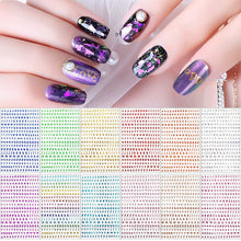 Load image into Gallery viewer, Kalolary Letters Nail Art Stickers 12 Sheets