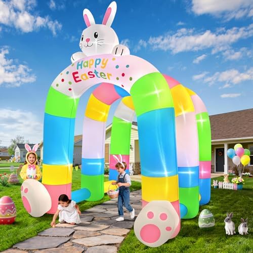 KALOLARY 10FT Easter Holidays Inflatable Archway - display detail