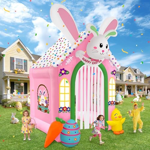 KALOLARY 12FT Easter Holidays Inflatable Archway - package contents