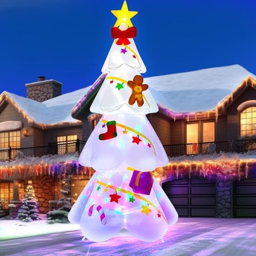KALOLARY 9FT Gingerbread Man Christmas Yard Inflatable - package contents