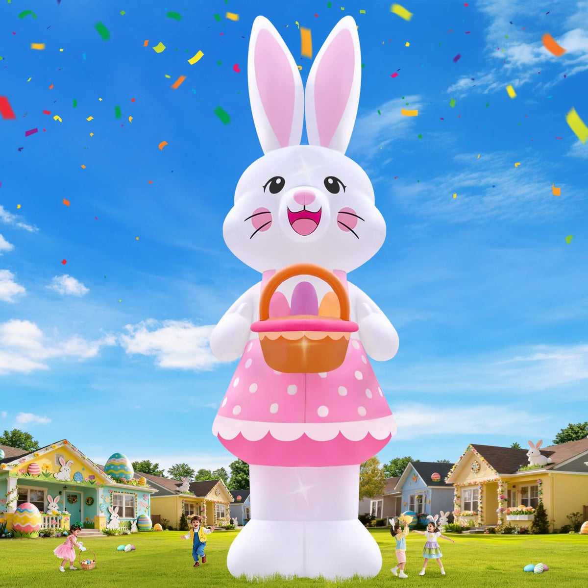 KALOLARY 20FT Easter Holidays Yard Inflatable - main product view