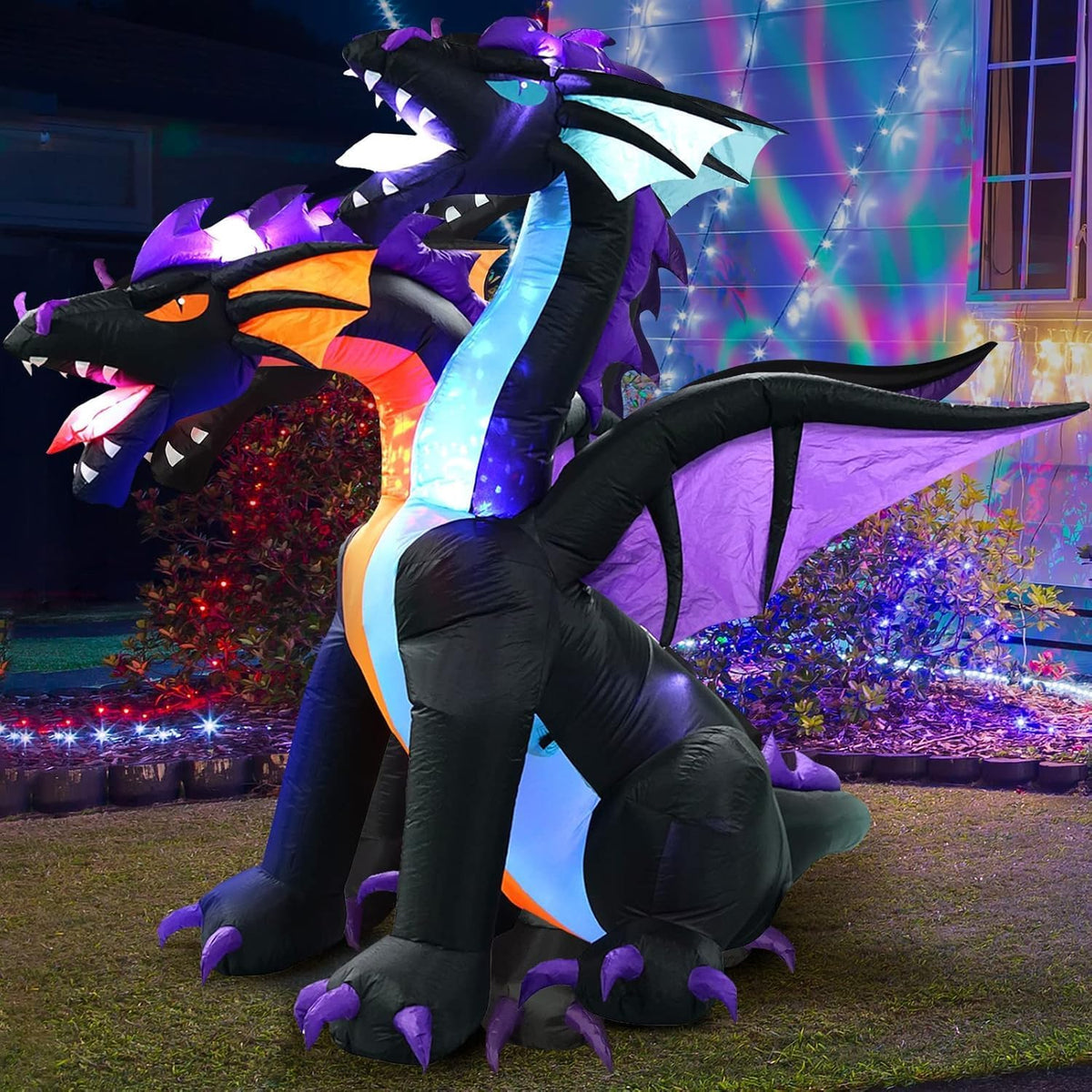 KALOLARY 7FT Dragon Decor Perfect For Halloween Yard Inflatable - main product view