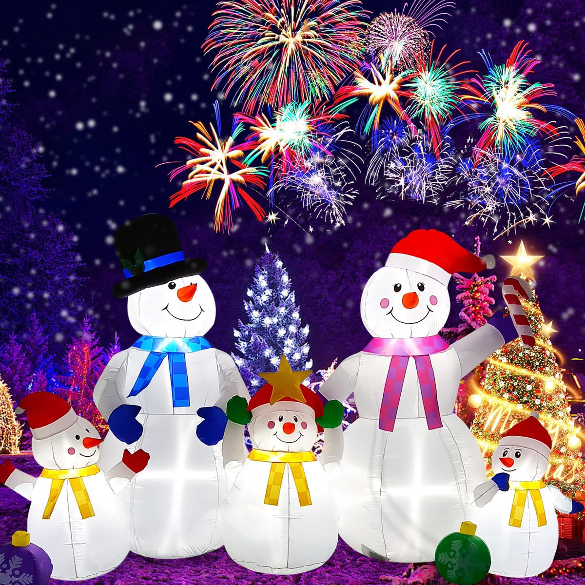 KALOLARY 9FT Snowman Christmas Yard Inflatable - main product view