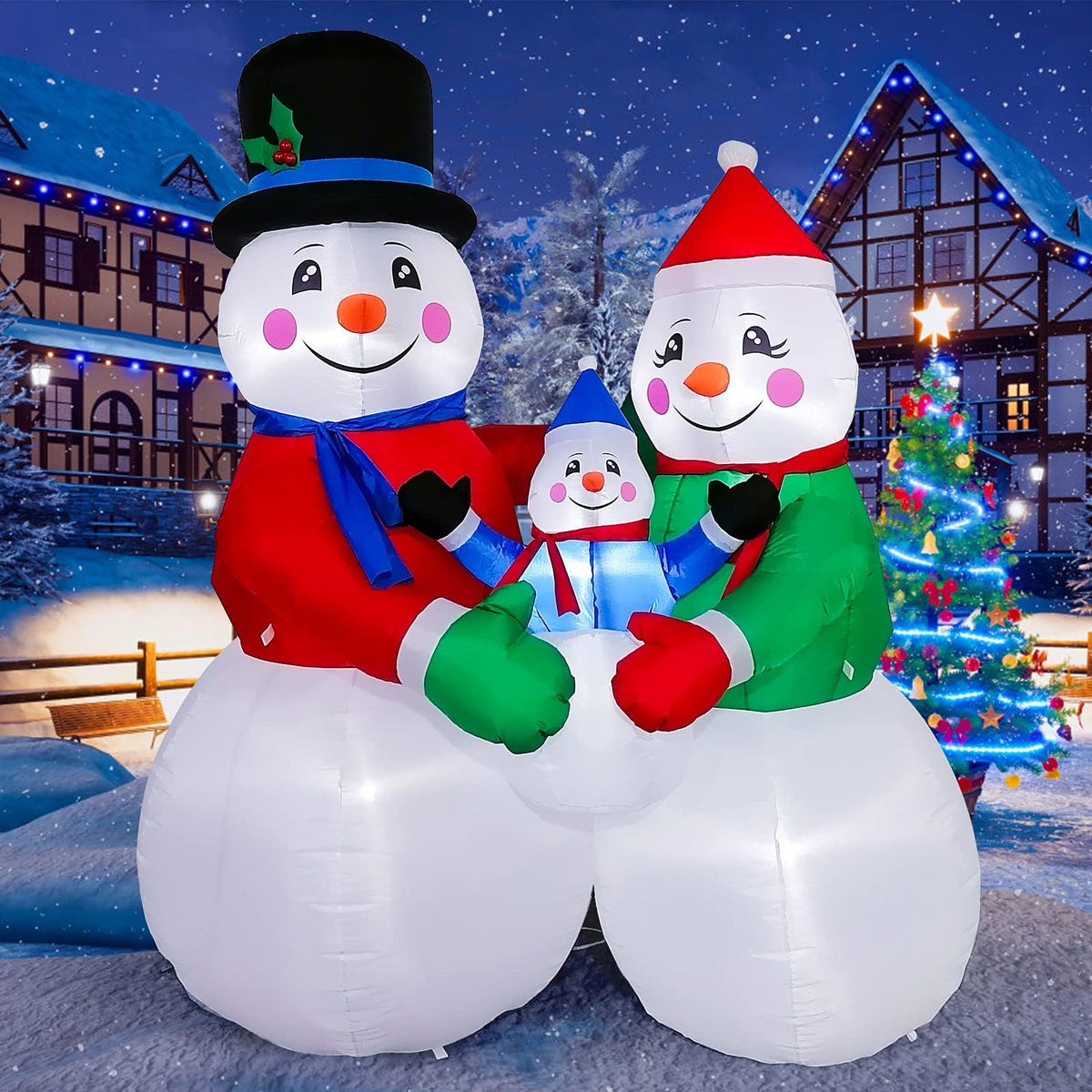 KALOLARY 6FT Snowman Christmas Yard Inflatable - main product view