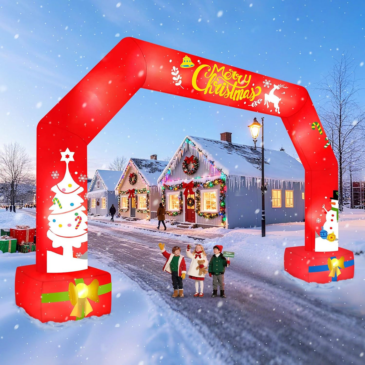 KALOLARY 20FT Christmas Inflatable Archway - main product view