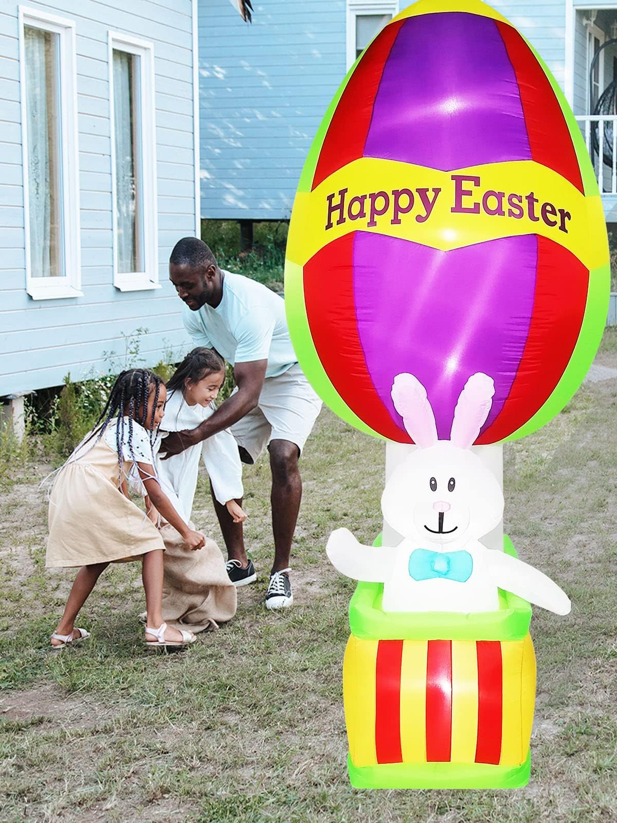 KALOLARY 8.8FT Easter Holidays Yard Inflatable - display detail
