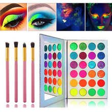 Load image into Gallery viewer, Kalolary 24 Colors Neon Eyeshadow Glow
