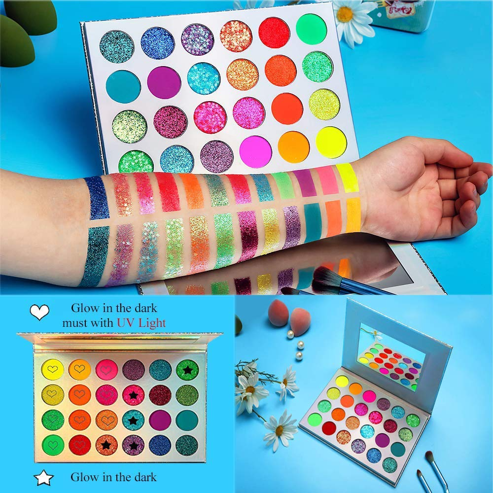 Kalolary 24 Colors High Pigmented Makeup Palette
