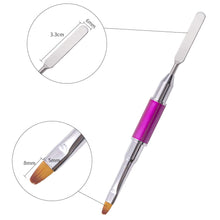 Load image into Gallery viewer, Kalolary 2Pcs Dual-Ended Polygel Nail Brush &amp; Picker
